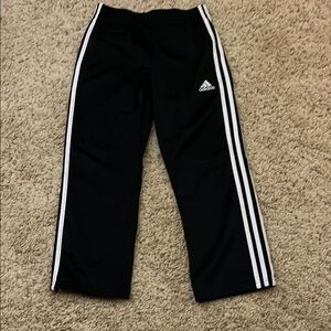 Adidas Kids Black Track Pants Size 8+